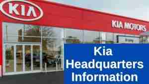 Kia Headquarters Information